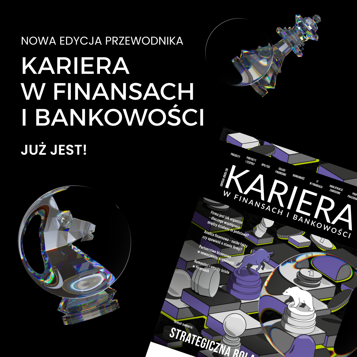 Strategiczna siła finansów - premiera nowej edycji Przewodnika Kariera w Finansach i Bankowości