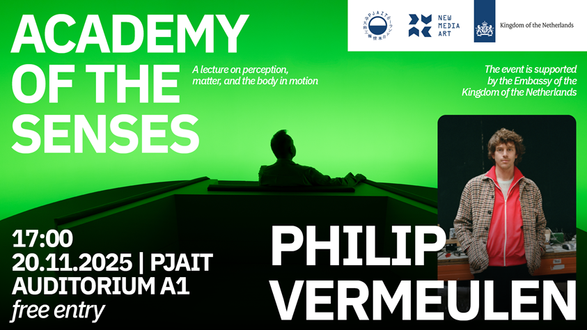 Między percepcją a rzeczywistością. “Academy of the Senses”, czyli wykład otwarty Philipa Vermeulena w PJATK w Warszawie