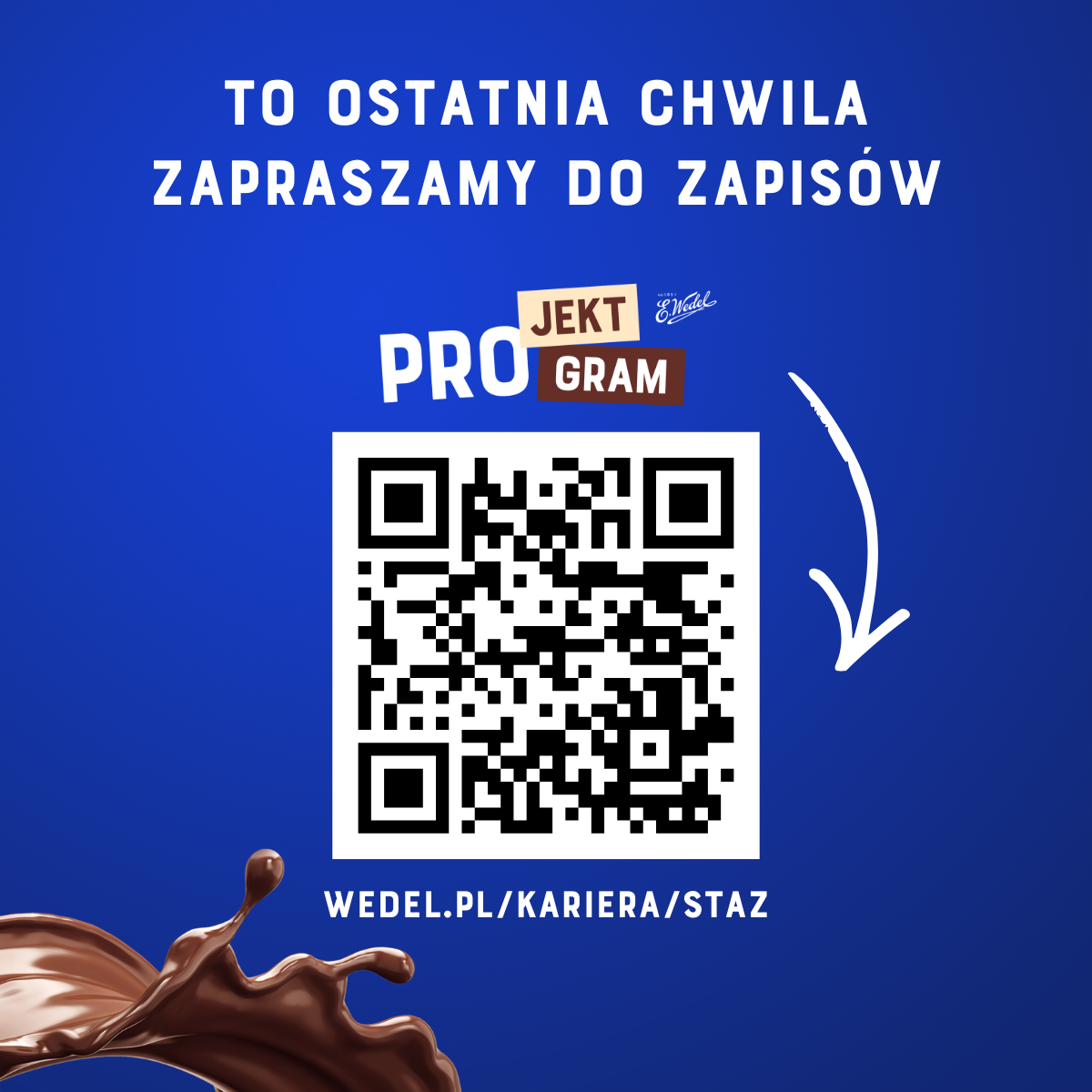 Weź udział w PROjekcie Wedla!