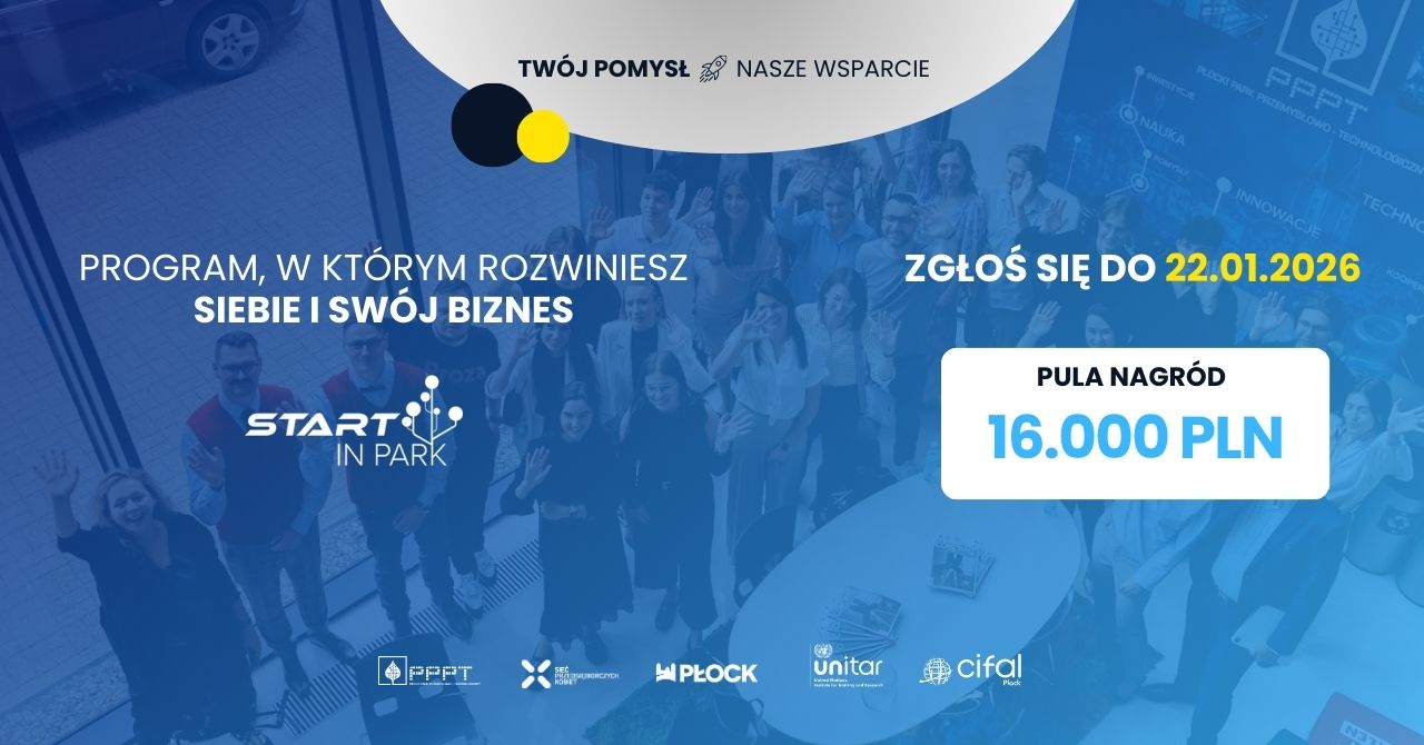 Weź udział w bezpłatnym programie Start in Park! Pula nagród to aż 16 000 zł!