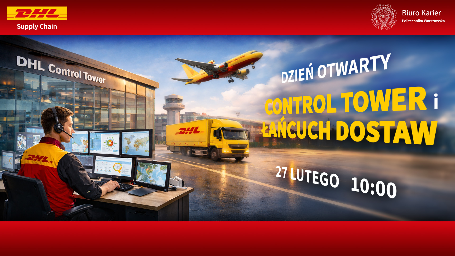 Dzień Otwarty w firmie DHL - Za kulisami logistyki - zarządzanie operacjami w łańcuchu dostaw