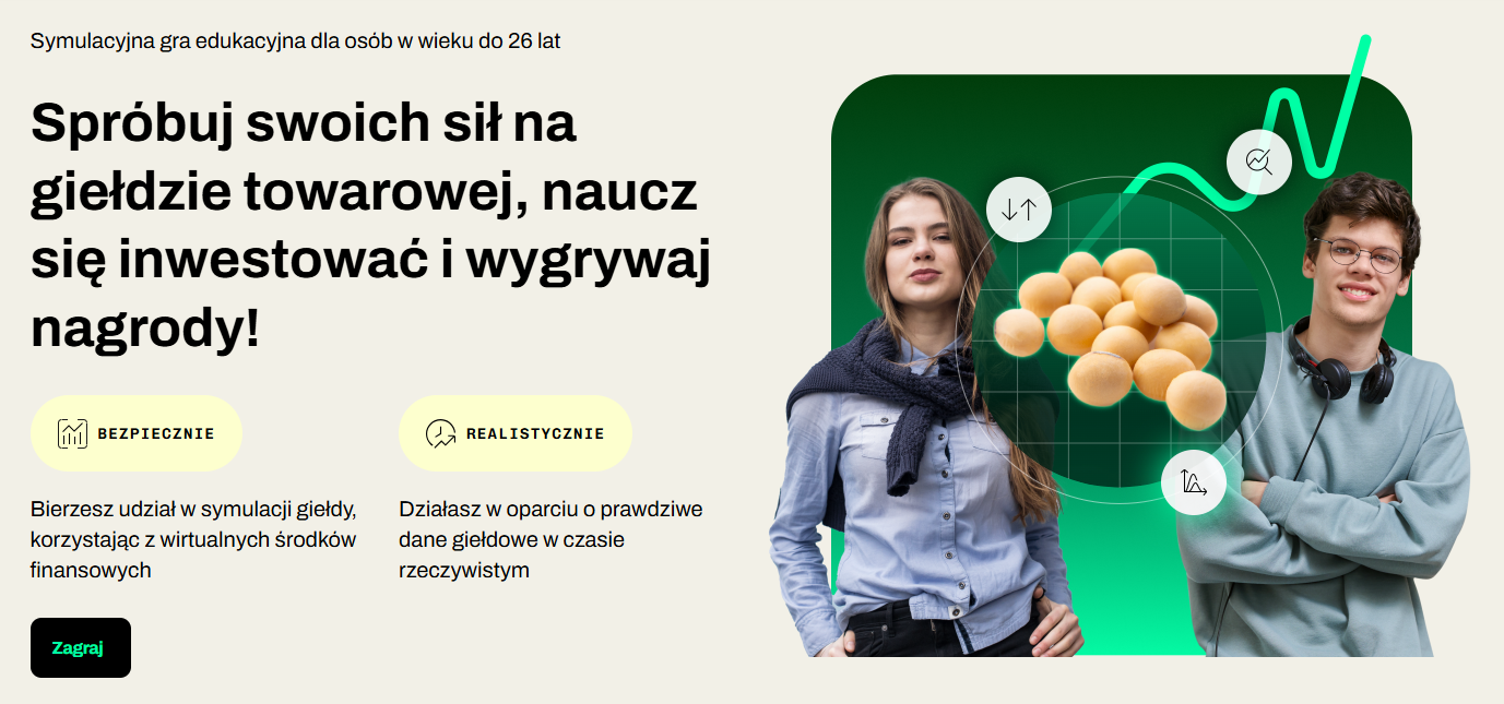 Towarowa Gra Giełdowa – ogólnopolska inicjatywa edukacyjna przygotowująca młodzież do wyzwań współczesnego rynku rolnego i gospodarki
