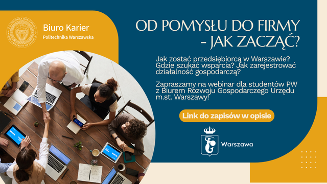 Od pomysłu do firmy - jak zacząć?