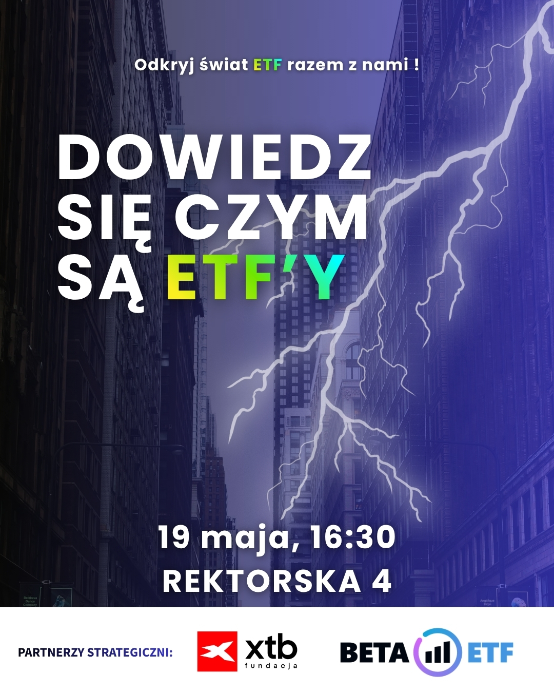 Dowiedz się czym są ETFy! Zapraszamy na konferencję BETA ETF Challenge