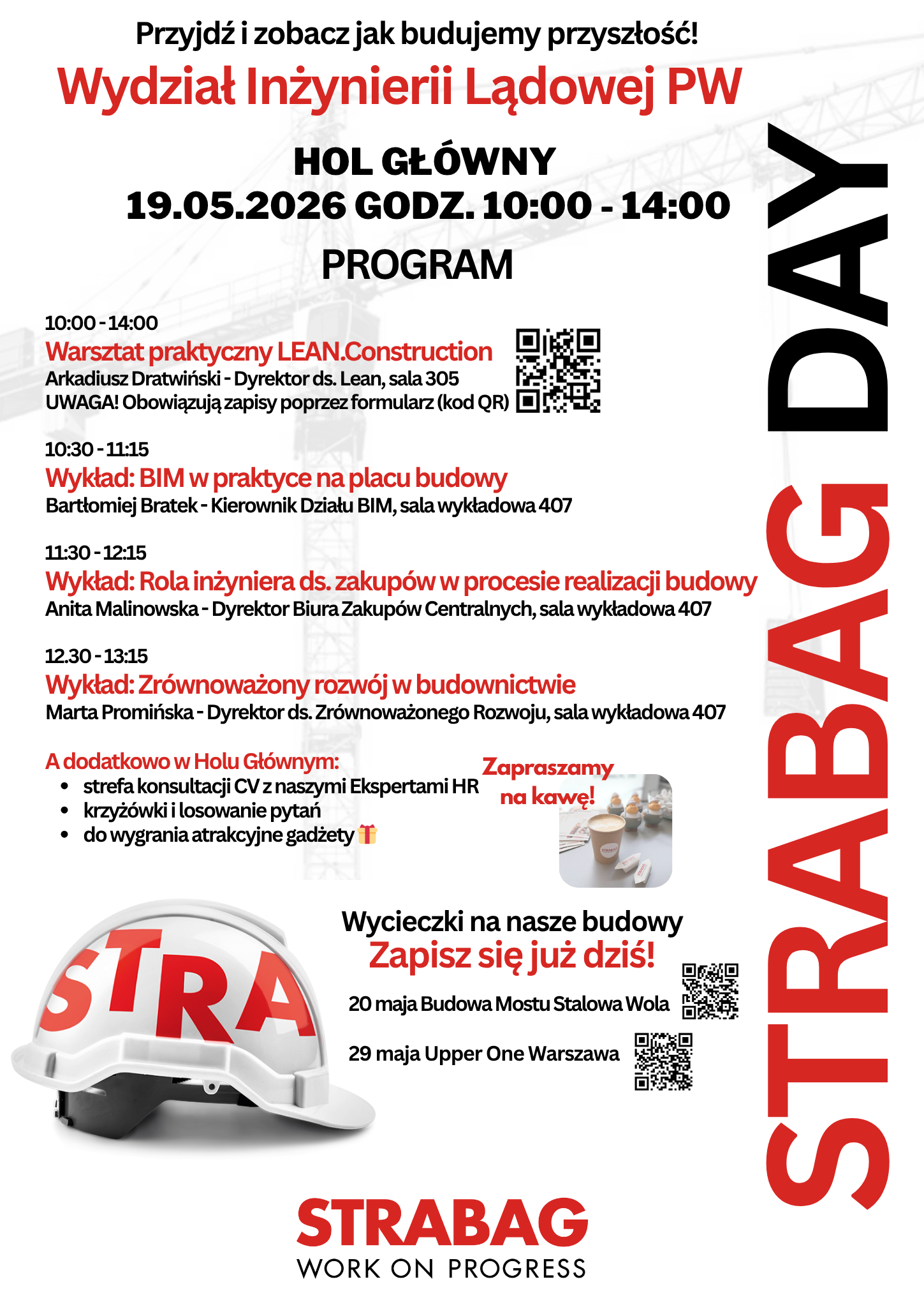 STRABAG DAY na Wydziale Inżynierii Lądowej PW