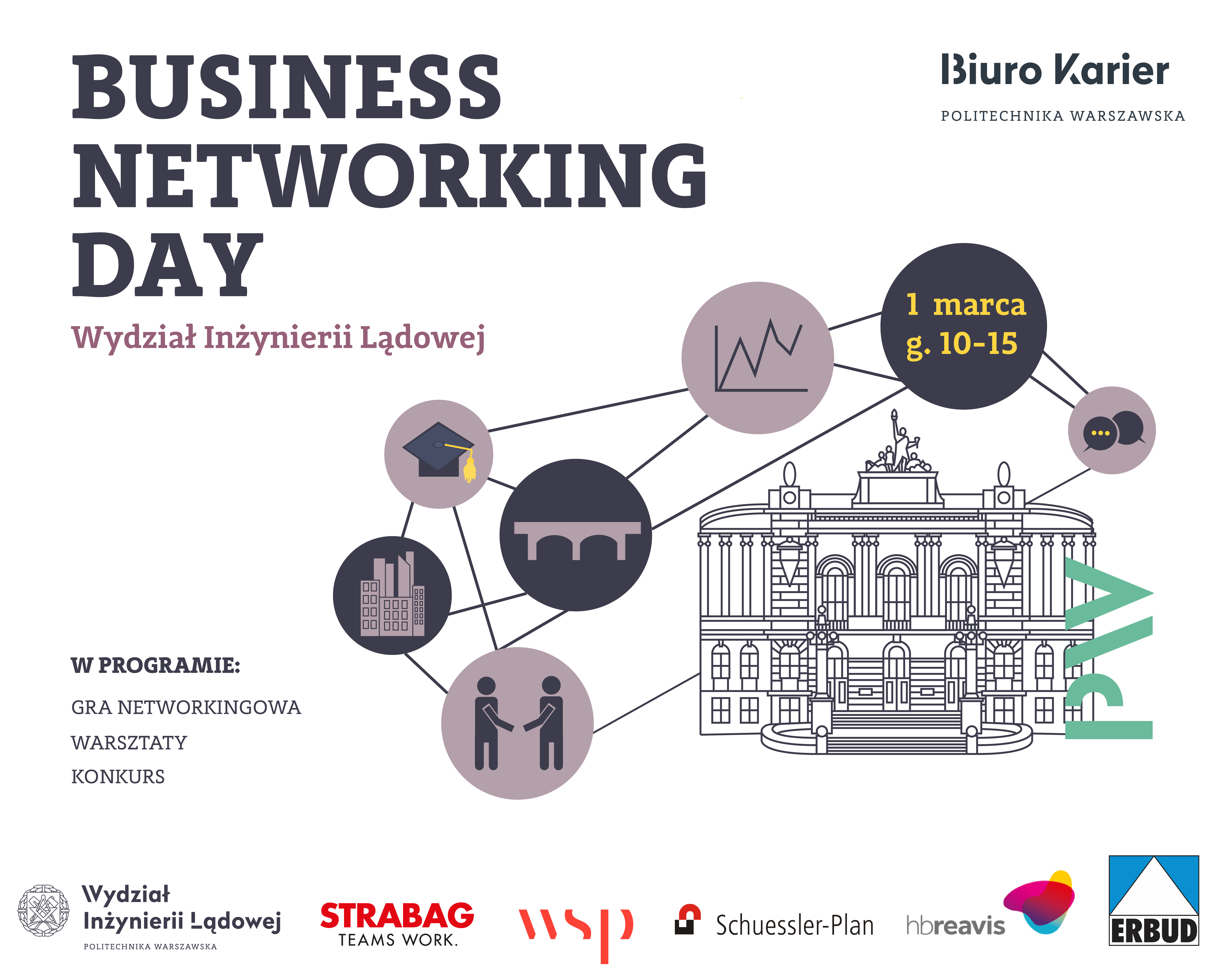 Business Networking Day na Wydziale Inżynierii Lądowej PW!