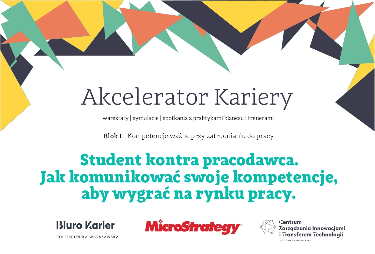 Student kontra pracodawca. Jak komunikować swoje kompetencje, aby wygrać na rynku pracy. 