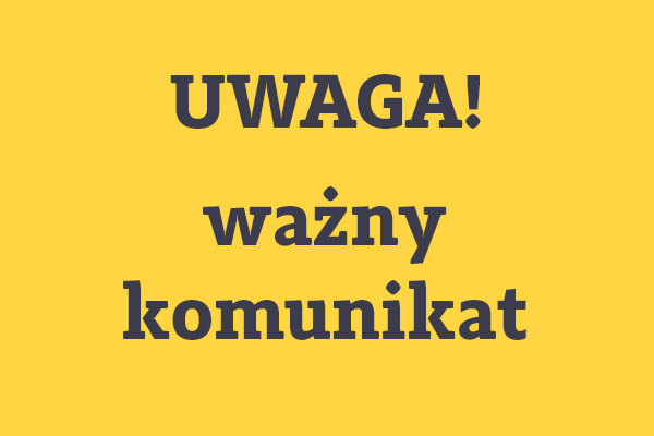 Komunikat w sprawie systemu pracy Biura Karier PW w dniach 13 marca - 29 maja 2020r. 