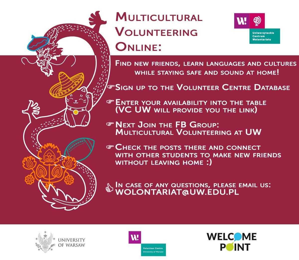 Multicultural Volunteering Online