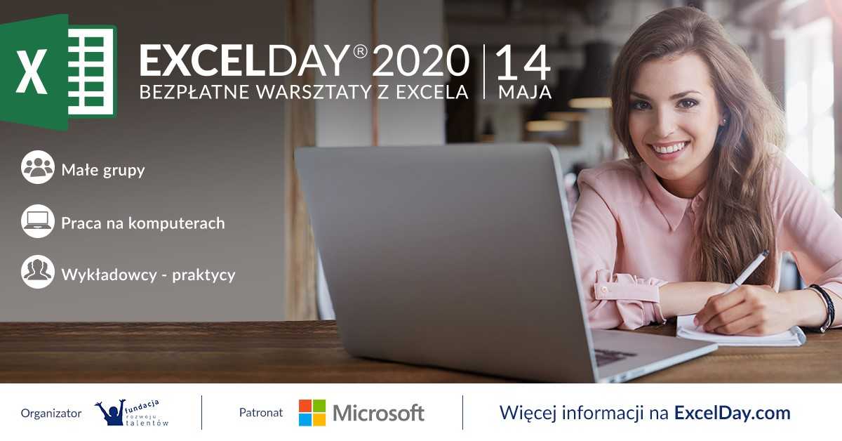 Już dziś rusza ogólnopolska akcja ExcelDay 2020!