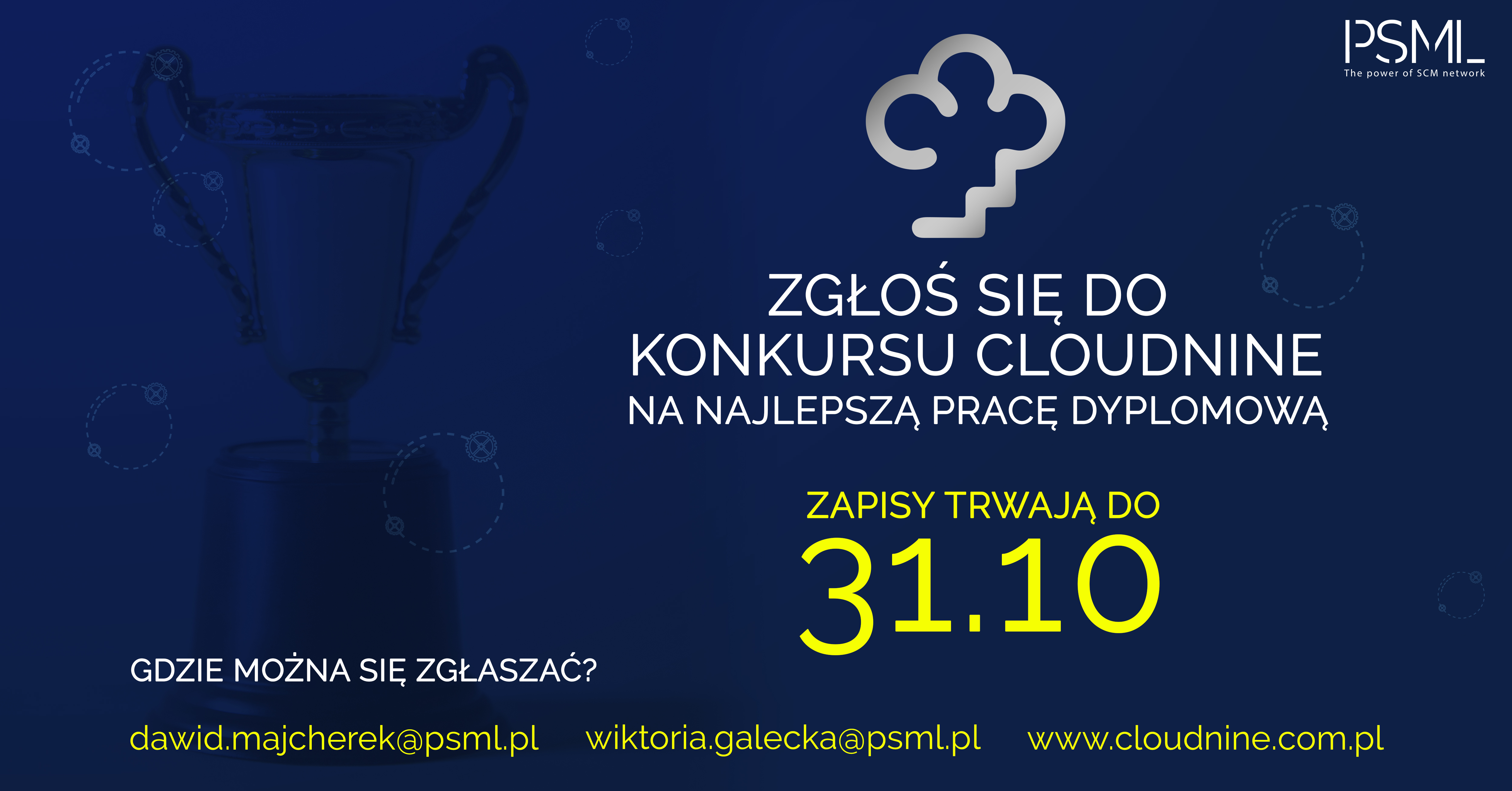 Konkurs na Najlepszą Pracę Dyplomową w ramach II edycji  wydarzenia CloudNine