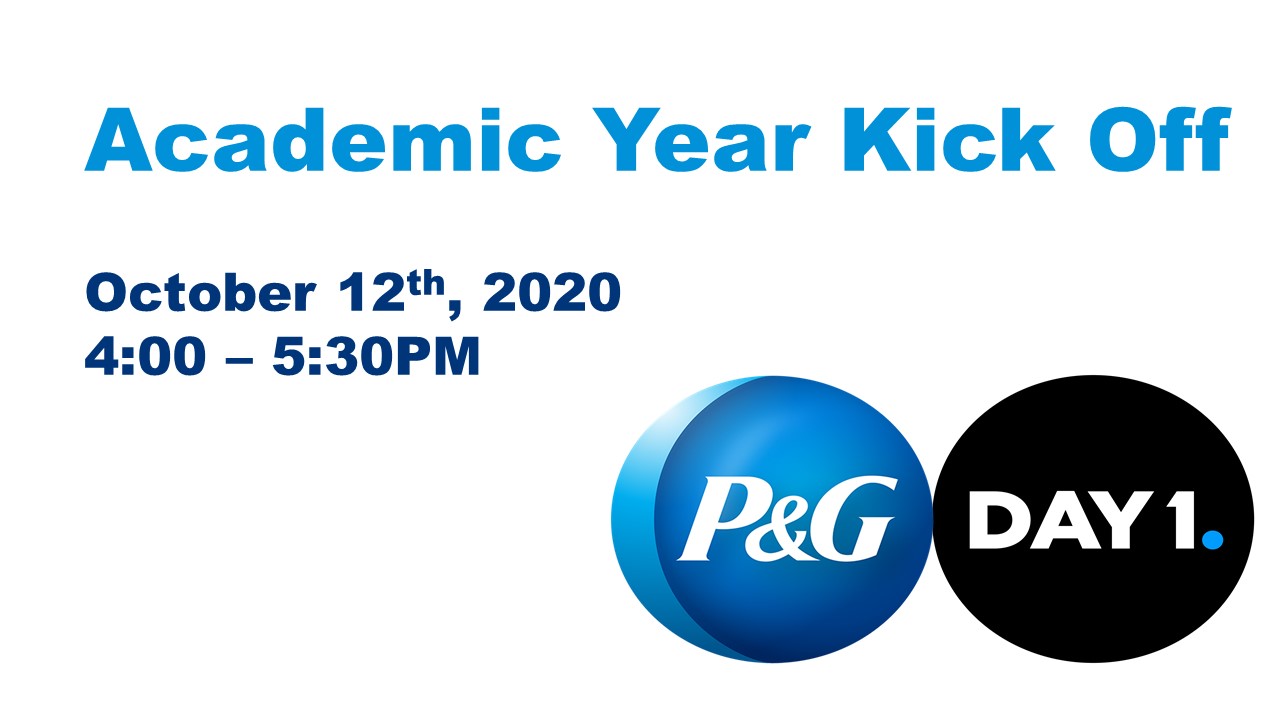 Mamy wielką przyjemność zaprosić na Academic Year 20/21 with Procter & Gamble Kick Off!