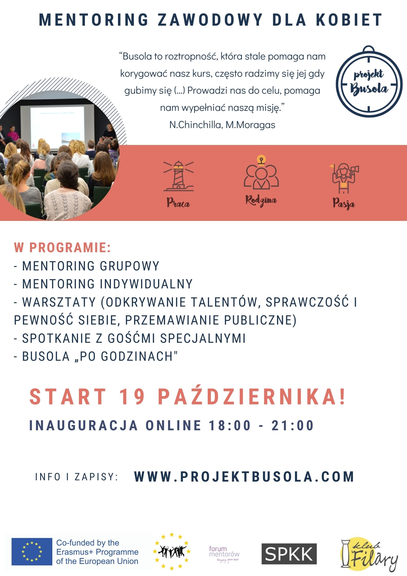 Busola to program mentoringowy skierowany do młodych kobiet