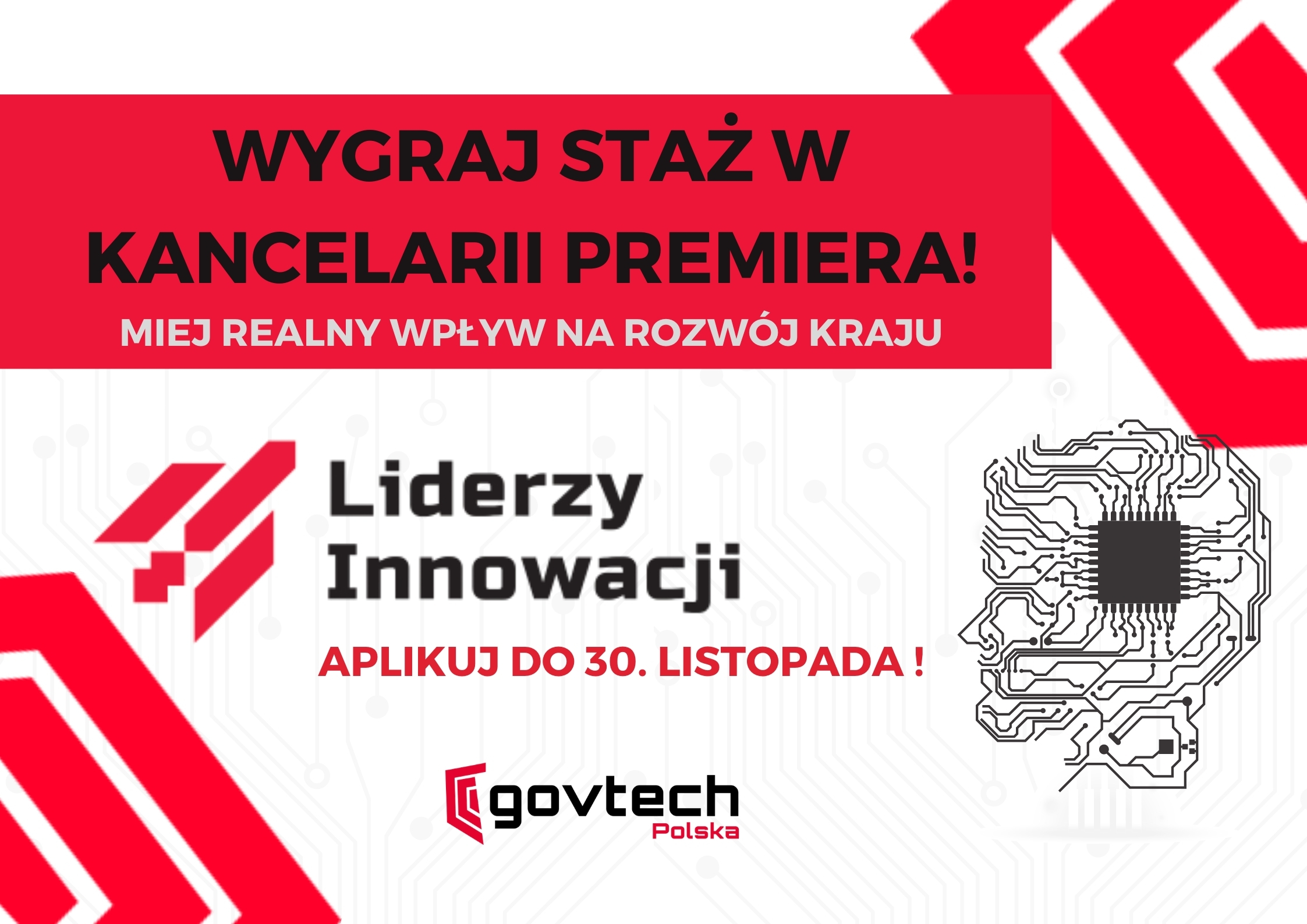 Wygraj płatny staż w Kancelarii Prezesa Rady Ministrów!