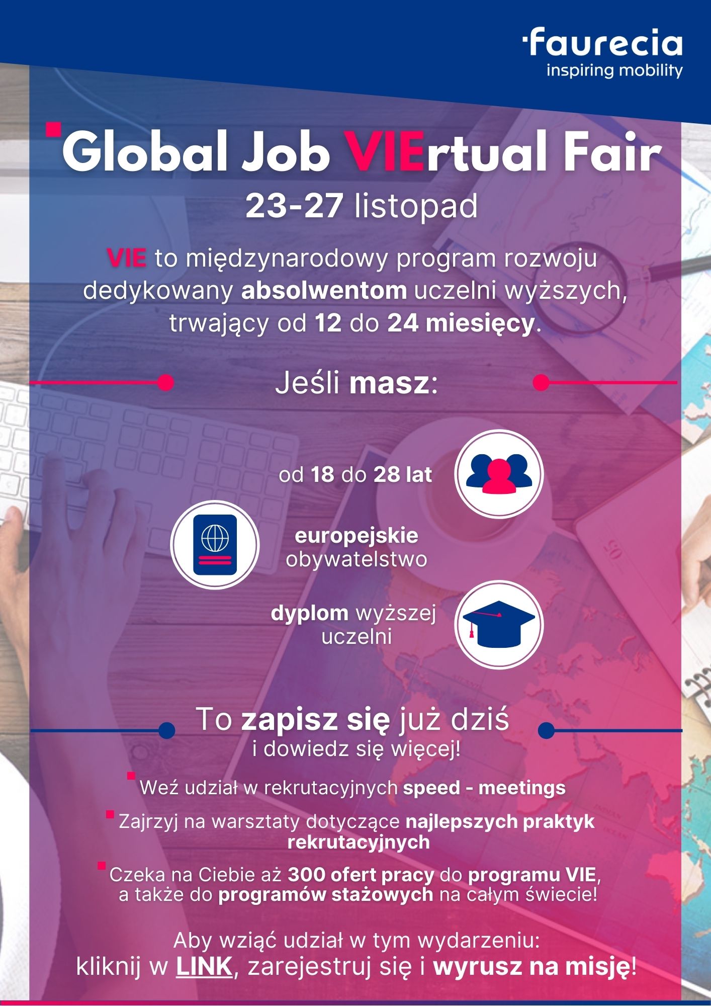 Virtual fair - VIE międzynarodowe wyjazdy | Faurecia