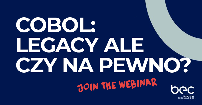 Cobol: Legacy ale czy na pewno? 