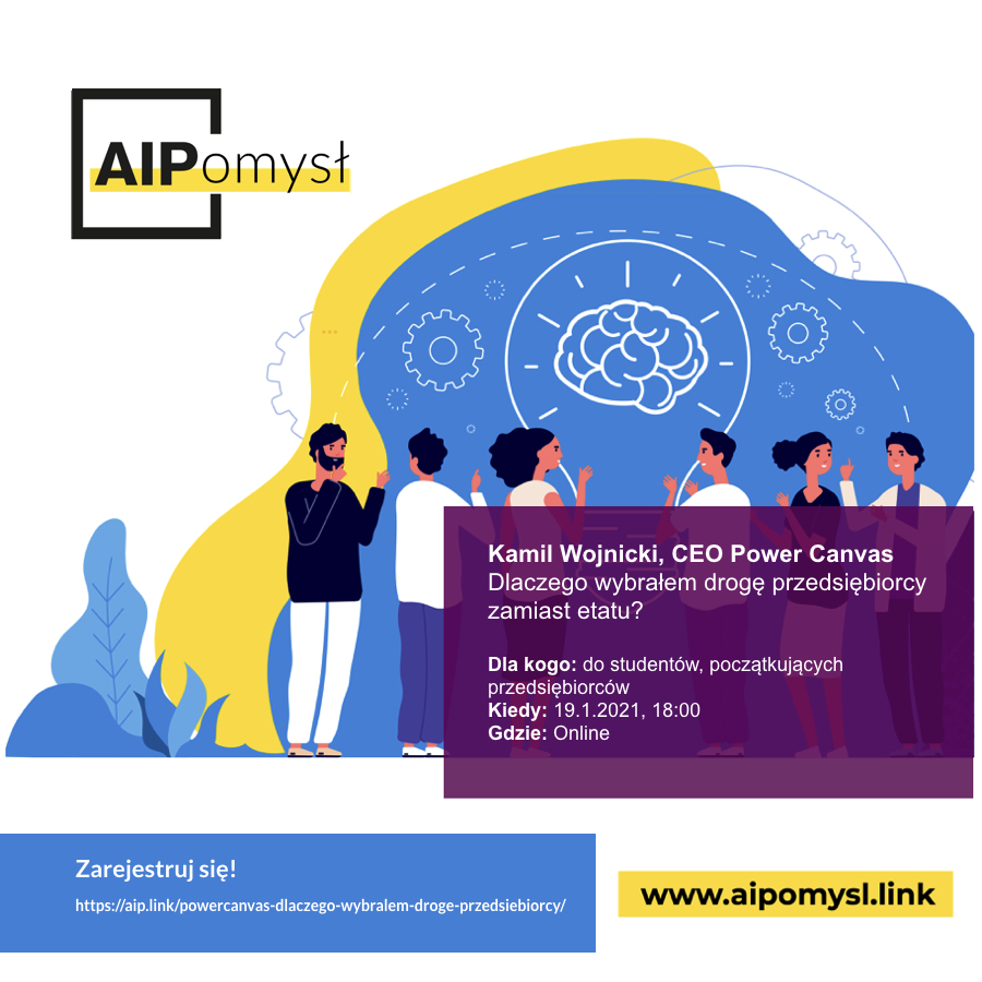 Webinar dla początkujących studentów przedsiębiorców.