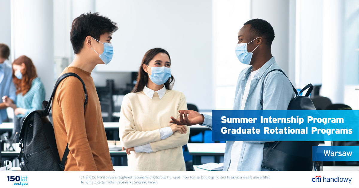 Summer Internship Program 2021 and Graduate Rotational Programs 2021