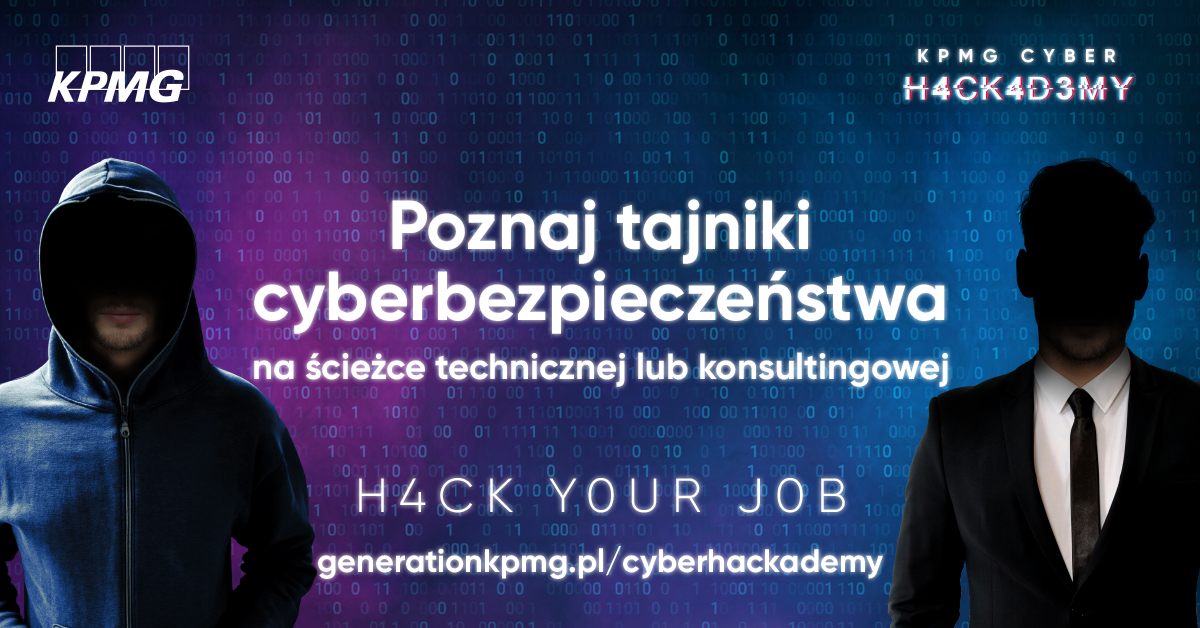 KPMG zaprasza na I edycję programu CyberH@ckademy!