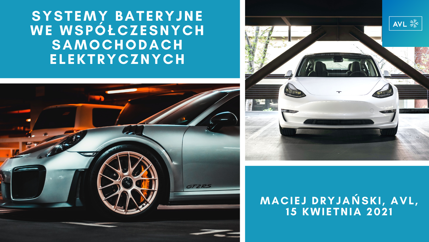 Systemy bateryjne we współczesnych samochodach elektrycznych /Tesla, Porsche