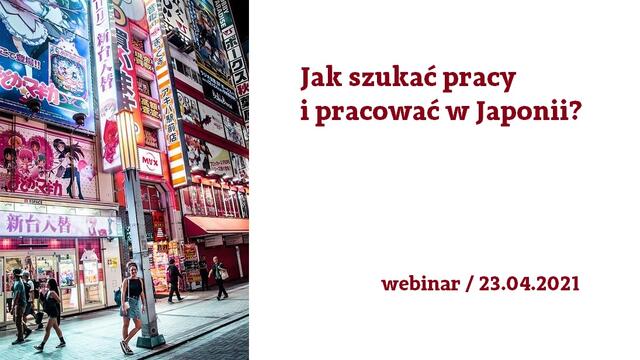 Jak szukać pracy i pracować w Japonii?