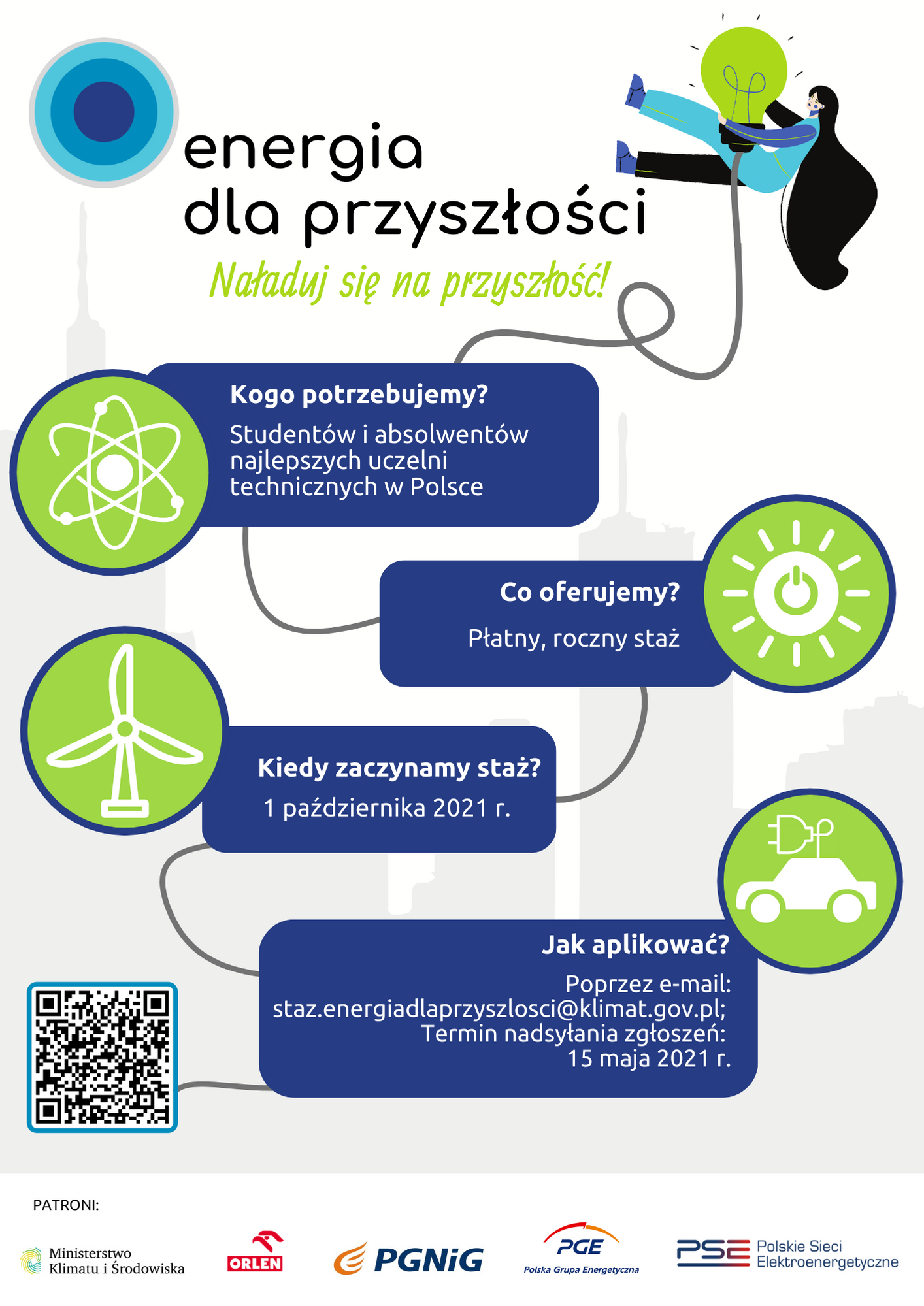 Rozpoczął się nabór do VI edycji Programu Stażowego „Energia dla Przyszłości”