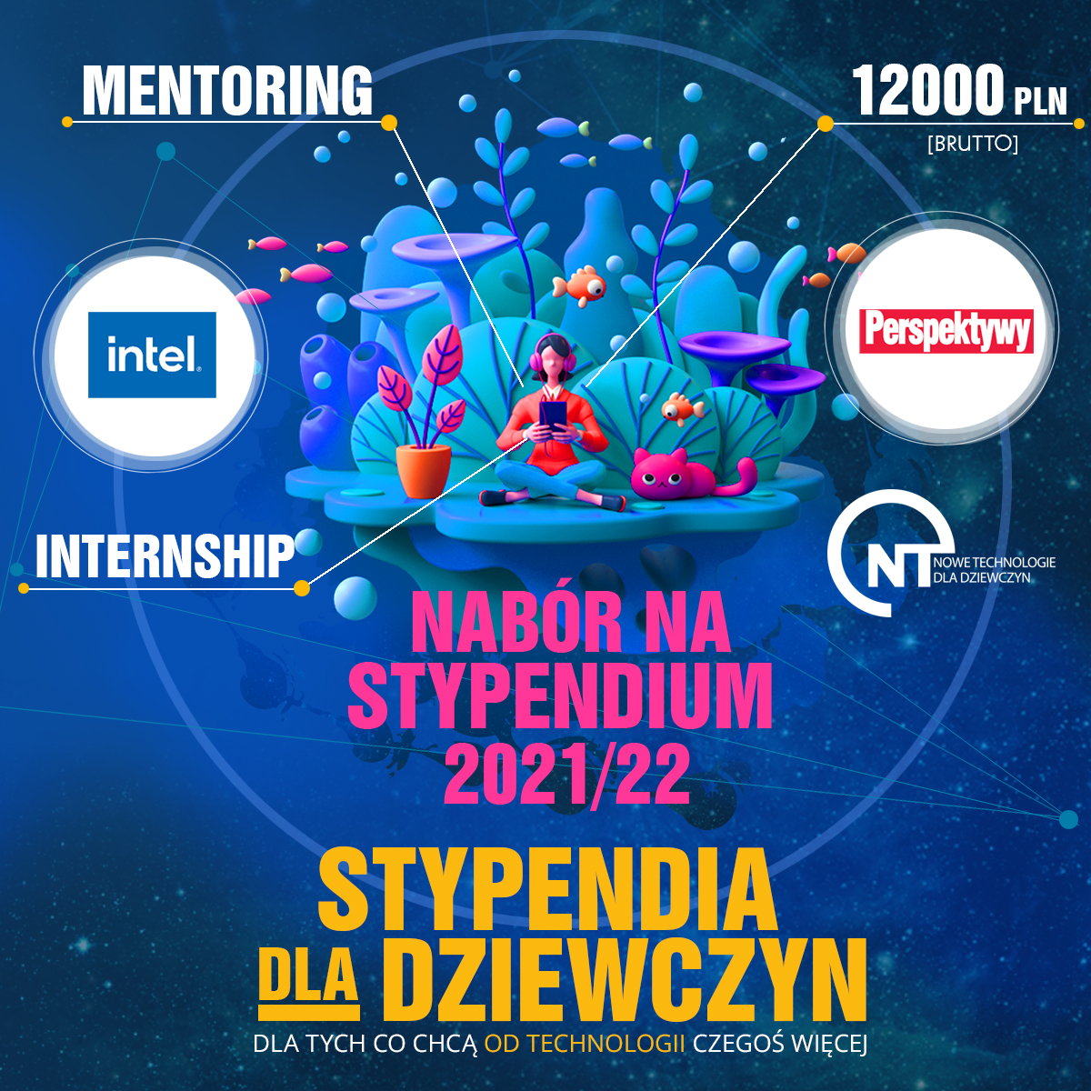 Program Stypendialny Nowe Technologie dla Dziewczyn