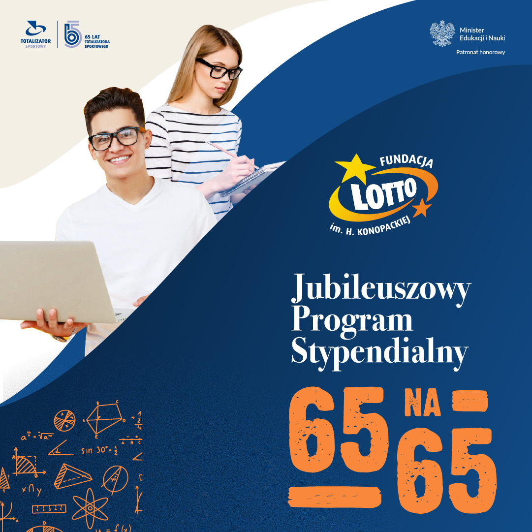 Program stypendialny Fundacji Lotto!