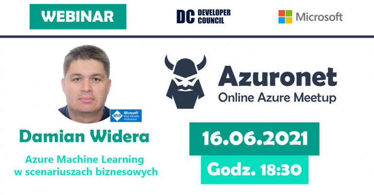 Azure Machine Learning w scenariuszach biznesowych - Online Azure Meetup #25  