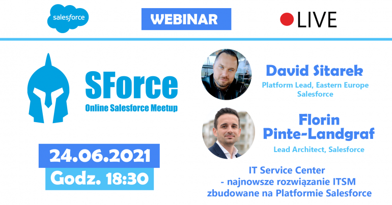 SForce - Online Salesforce Meetup #13 - wydarzenie dla pasjonatów Salesforce