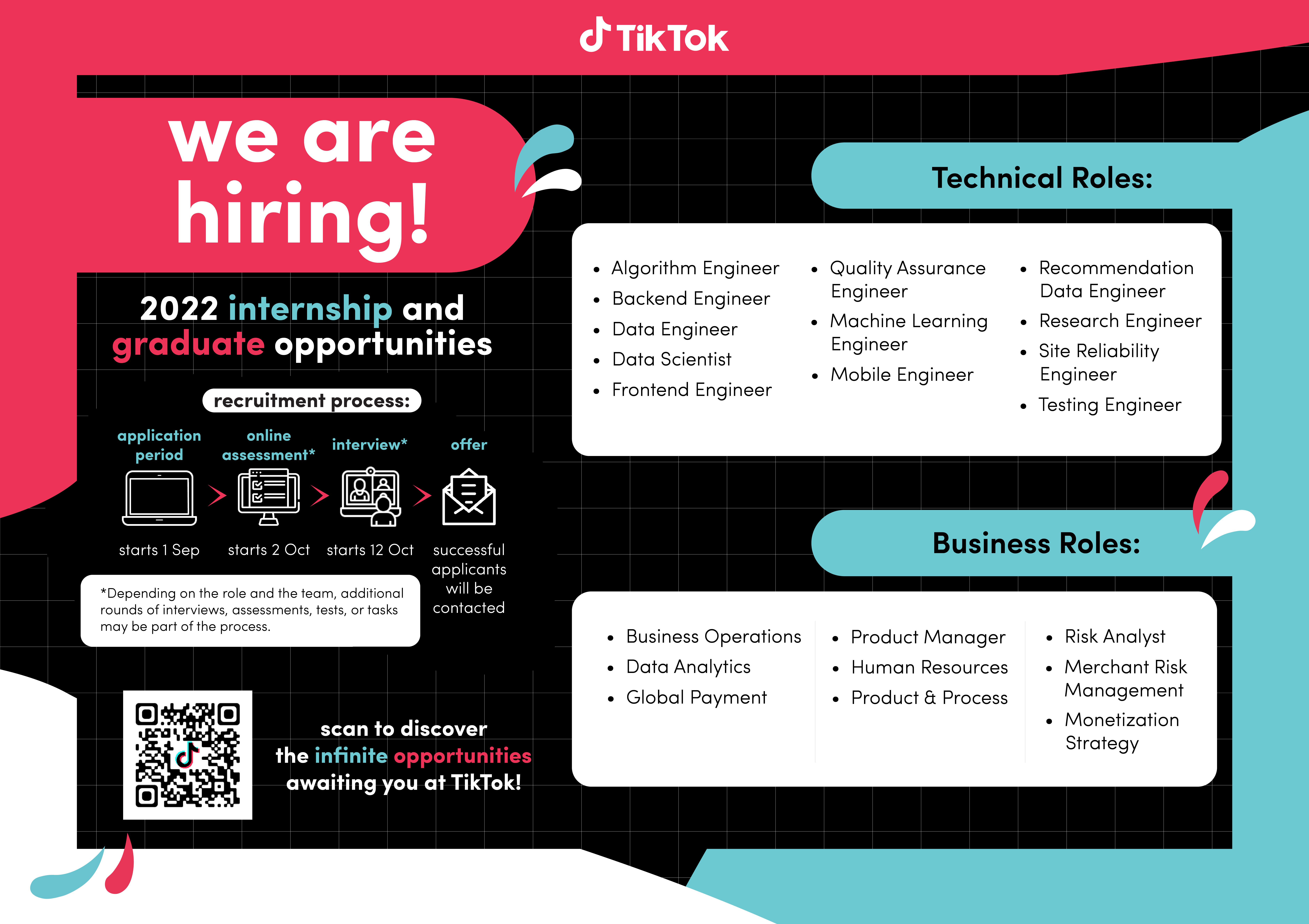 Singapore TikTok Campus Recruitment 2022 