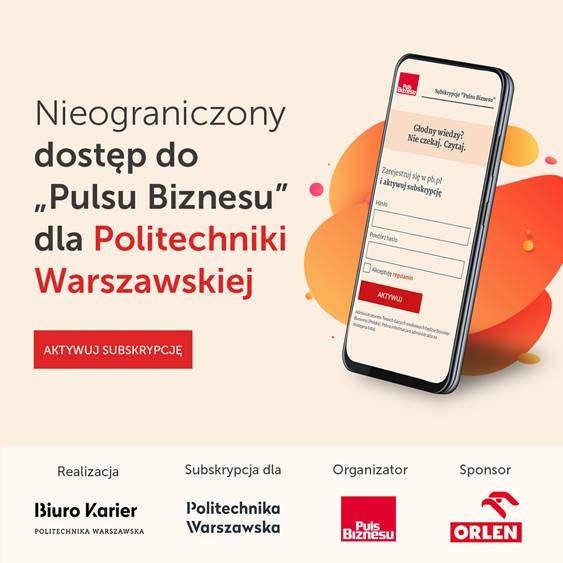 Darmowy dostęp do Pulsu Biznesu!