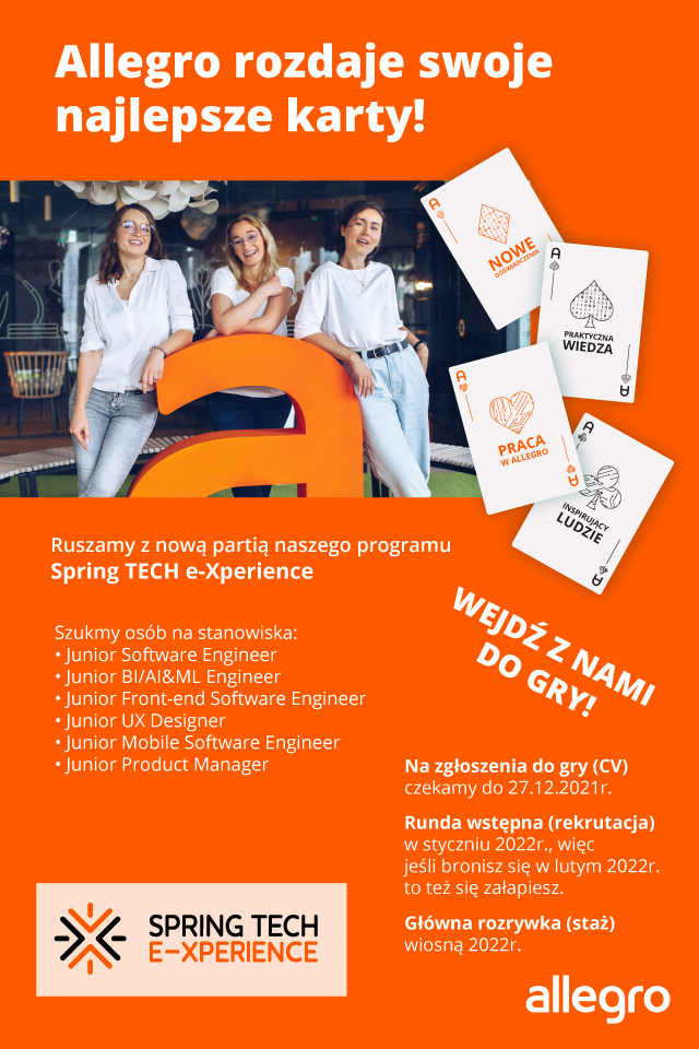 Program Allegro Spring TECH e-Xperience