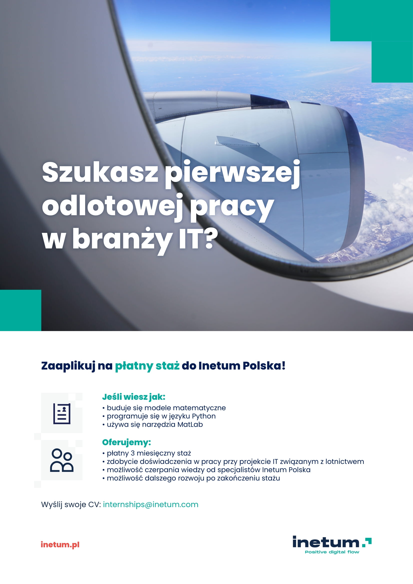 Płatny staż dla studentów - branża IT