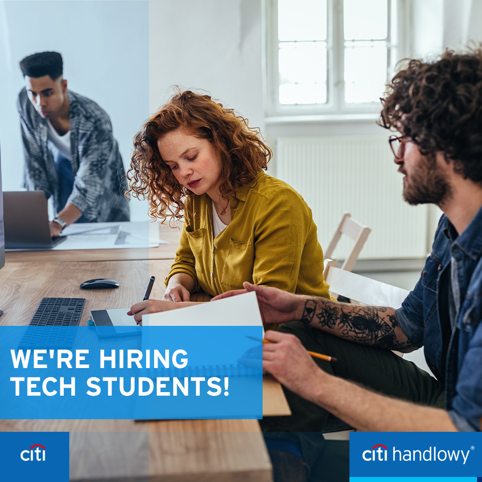 Start your career at Citi in Poland! 