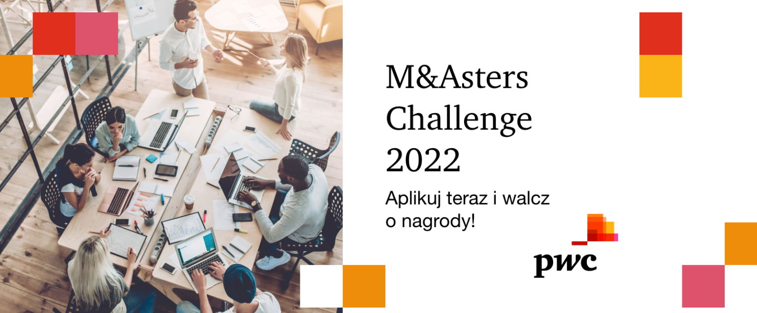 Konkurs M&Asters Challenge 2022 on-line!