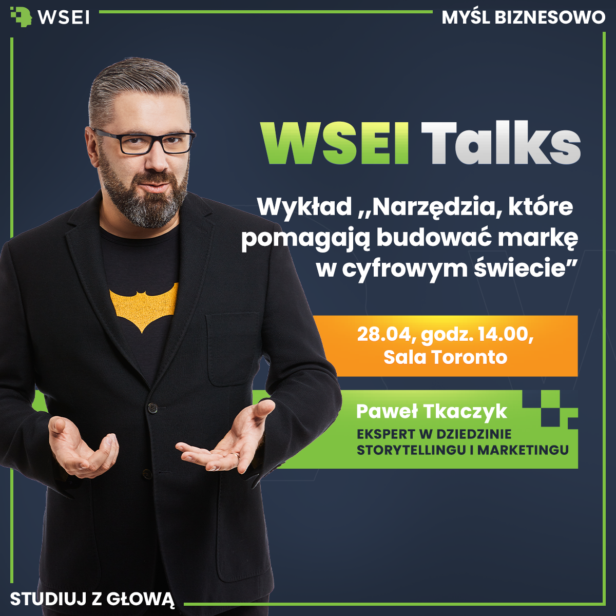 Zapraszamy do udziału w WSEI Talks!