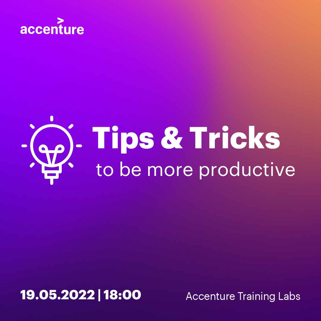 Tips & Tricks to be more productive - bezpłatne szkolenie dla studentów