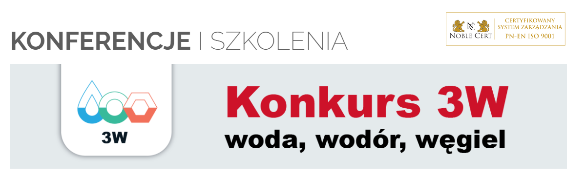 Konkursie 3W: woda, wodór, węgiel