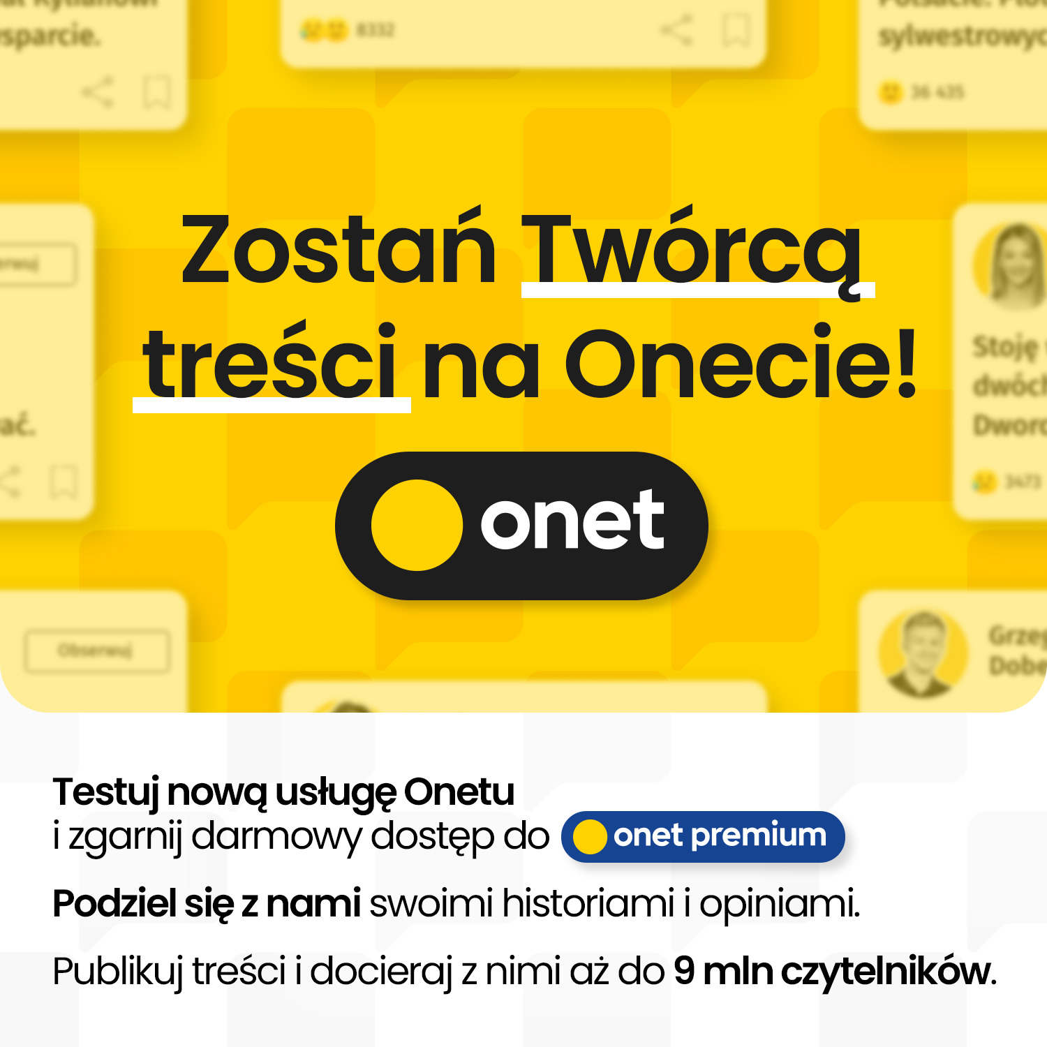 Zostań twórcą treści na Onecie