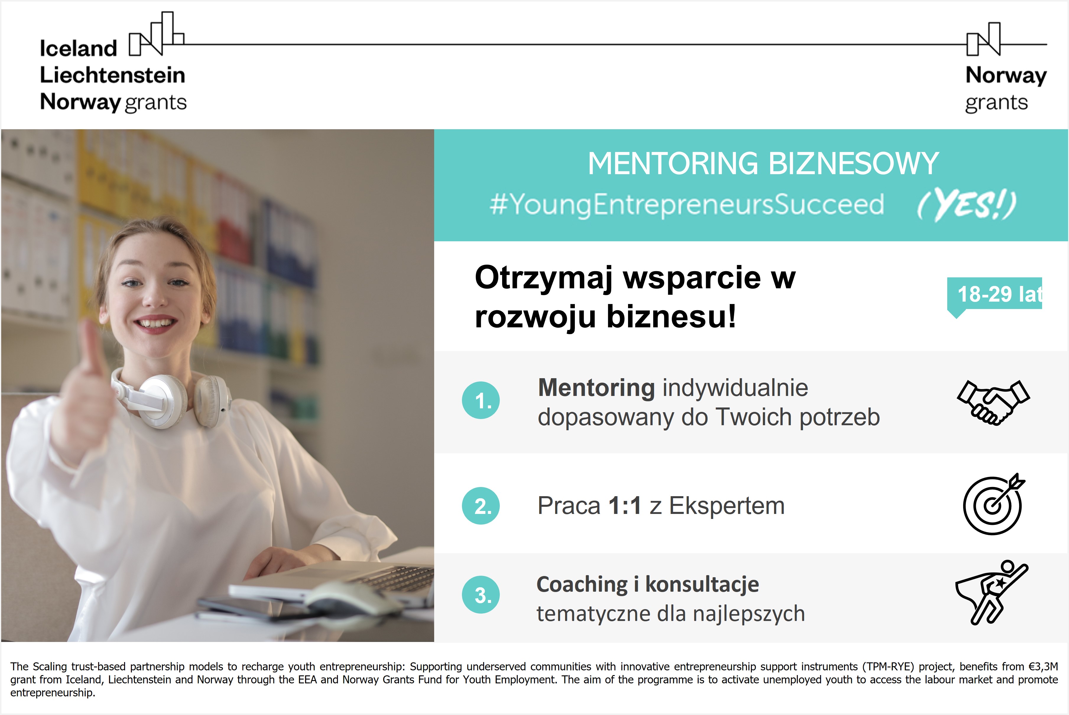 UWAGA! OSTATNIA SZANSA NA MENTORING BIZNESOWY - ZGŁOSZENIA TYLKO DO 31.03.2023 r.