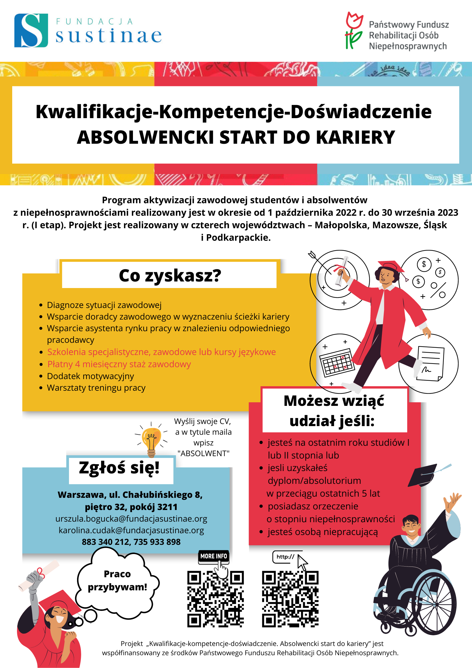 Projekt Kwalifikacje-kompetencje-doświadczenie ABSOLWENCKI START DO KARIERY 