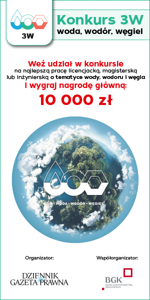 II edycja konkursu na najlepszą pracę licencjacką, magisterską i inżynierską o tematyce wody, wodoru i węgla