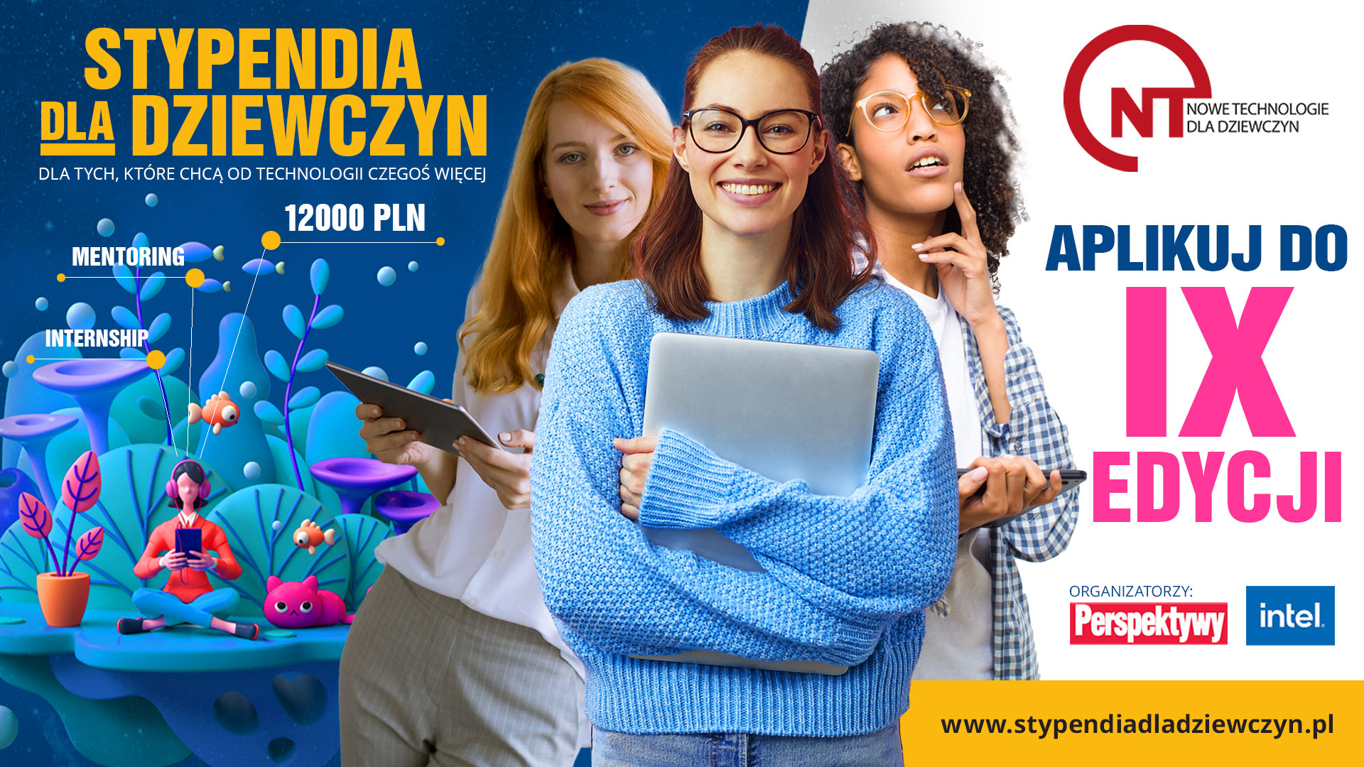 Program stypendialny "Nowe technologie dla dziewczyn"