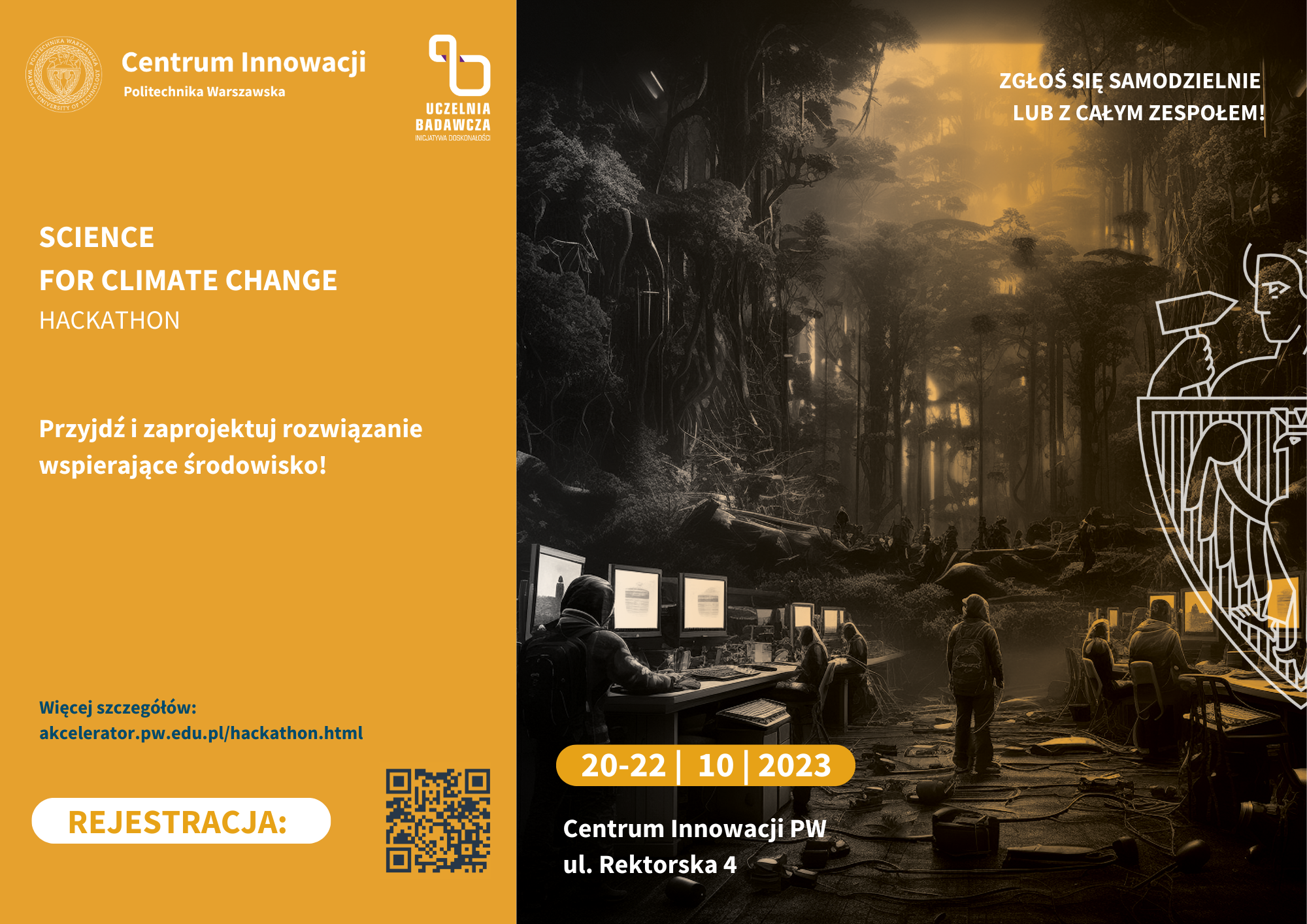 HACKATHON "SCIENCE FOR CLIMATE CHANGE" - deadline 18.10.2023 r. 