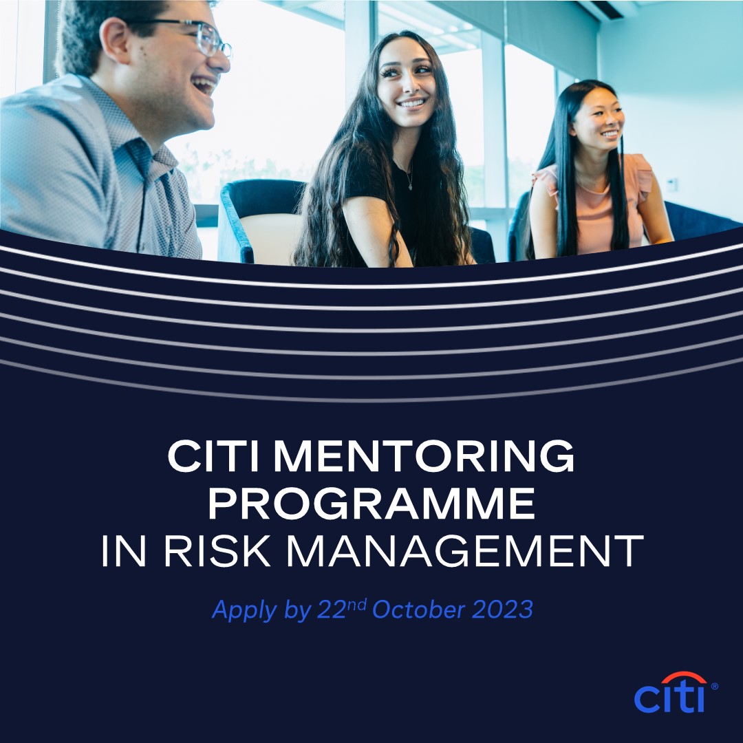 Dive into the world of Risk Management with Citi Mentoring Programme!