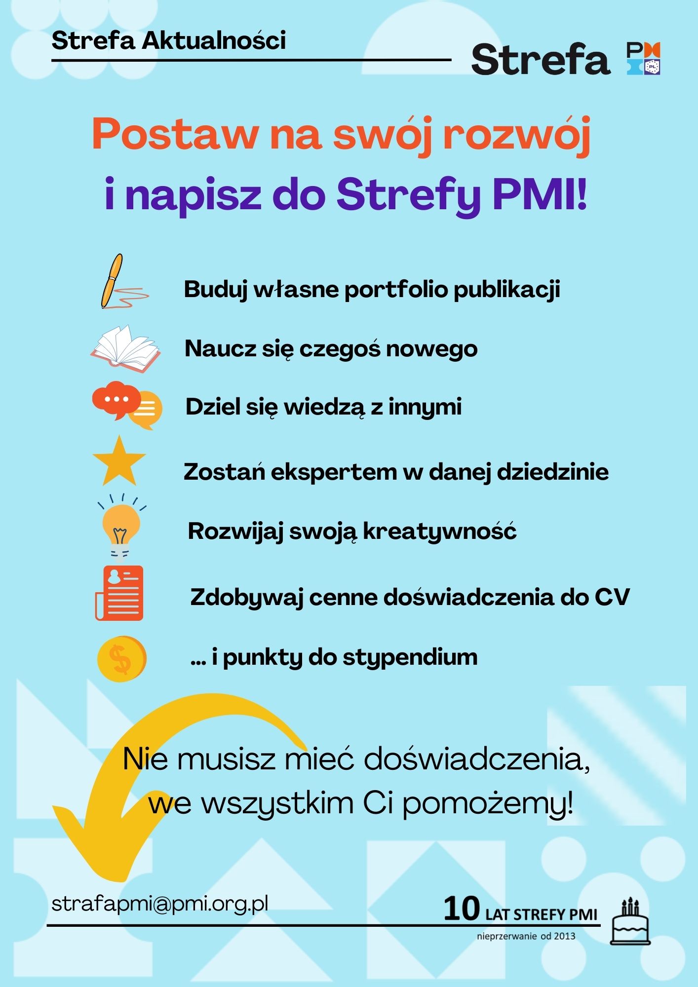 Twój artykuł na łamach kwartalnika Strefa PMI