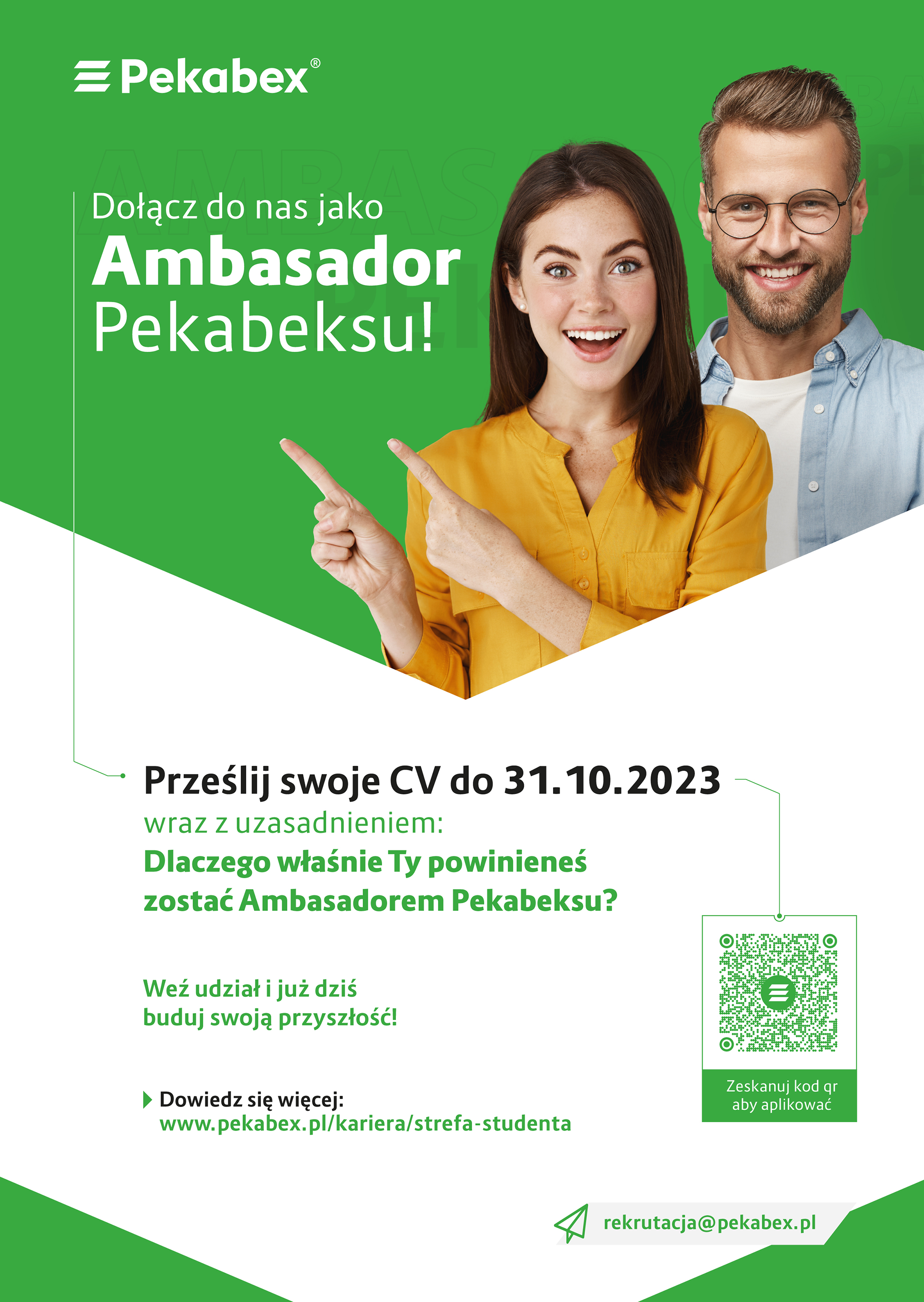 Zostań Ambasadorem Pekabeksu