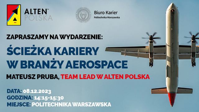 Ścieżka kariery w branży Aerospace