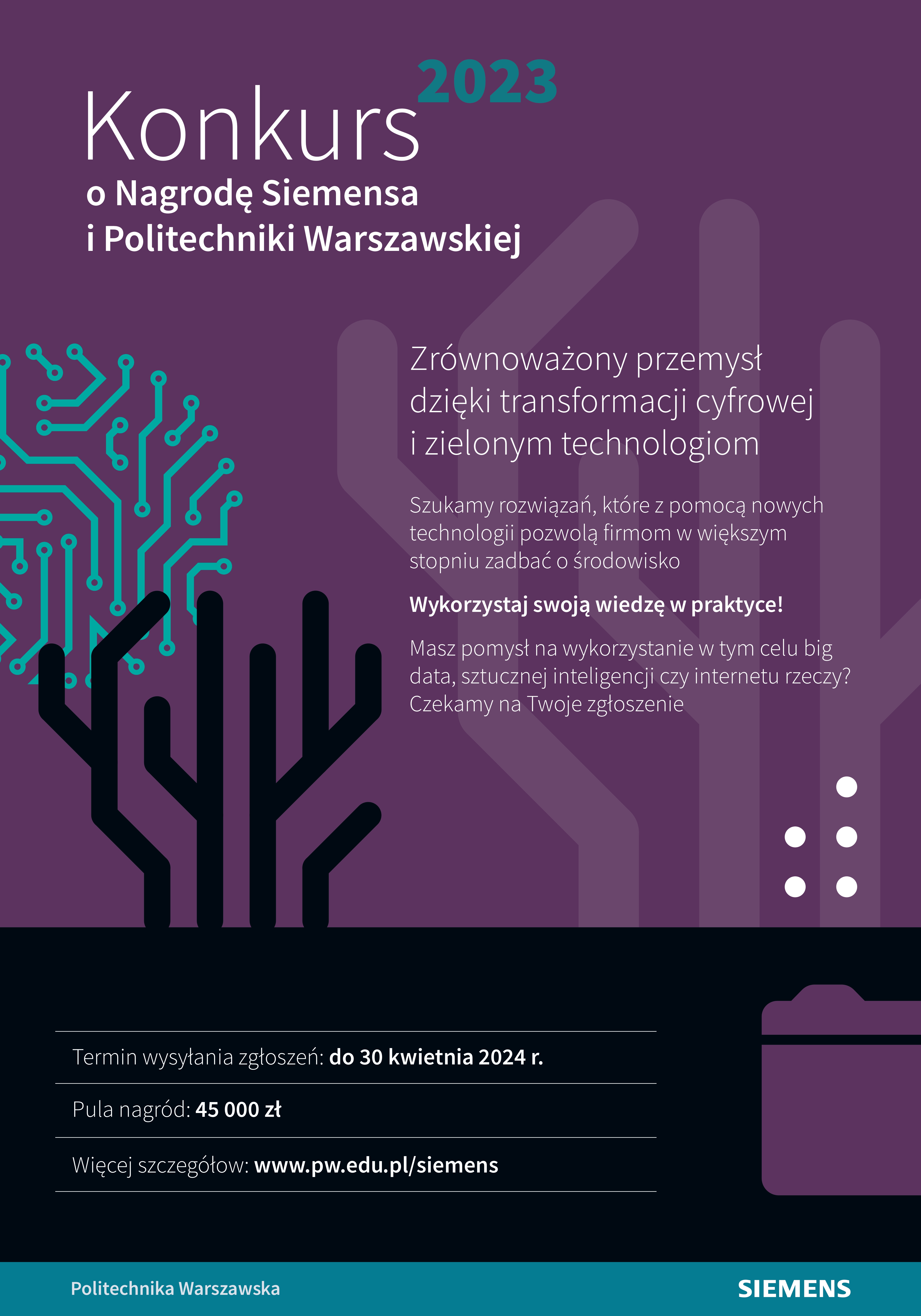 Konkurs o Nagrodę Siemensa i Politechniki Warszawskiej